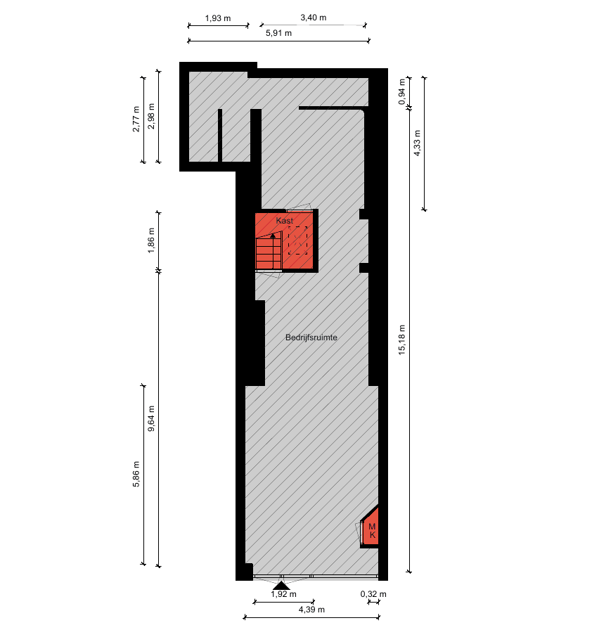 Plattegrond begane grond